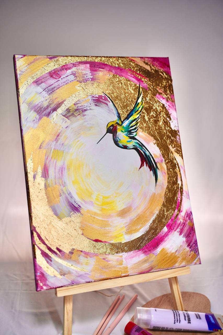 Painting in progress