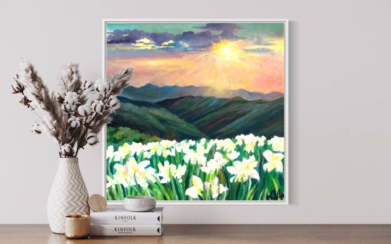 A commissioned painting