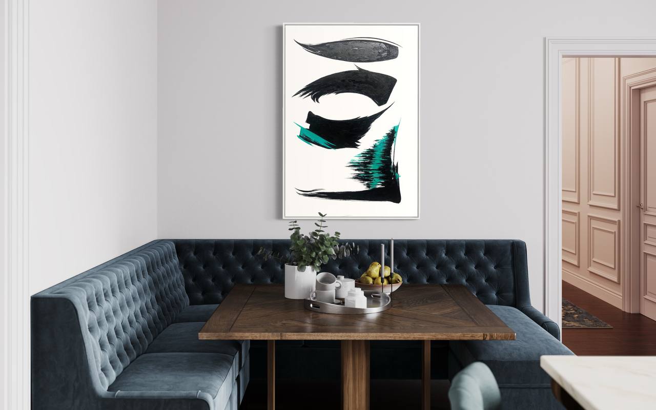 A commissioned painting