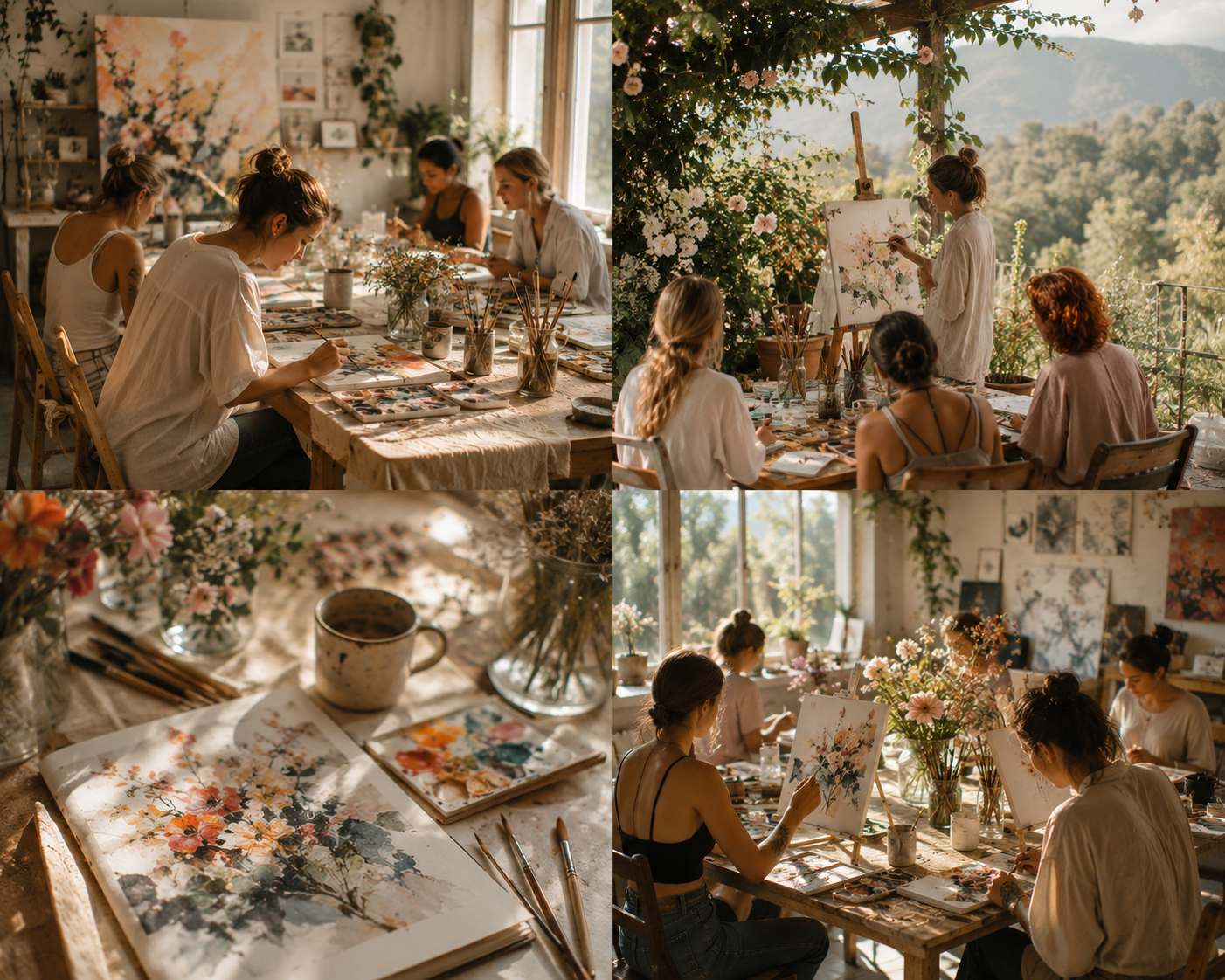 Inside a creative workshop